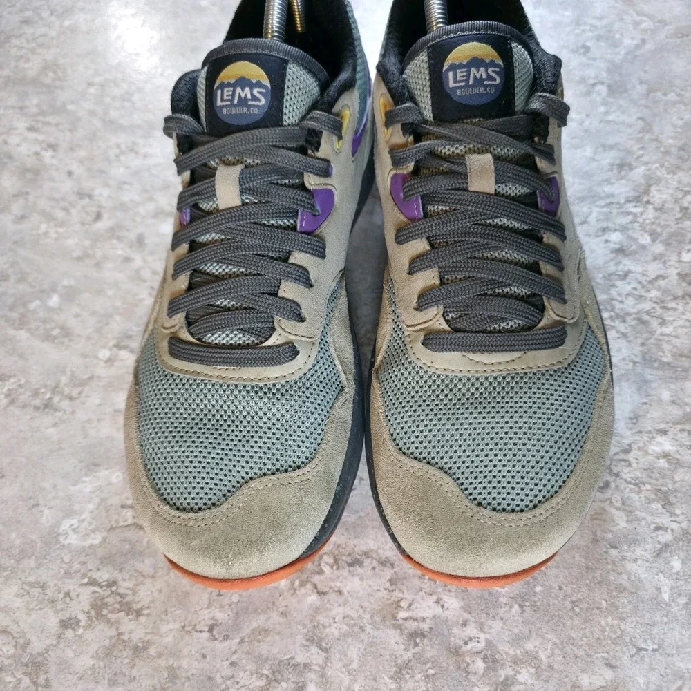 Lems Trailhead Shoes Mens 9.5 Mercury Sunset Hiking Trail Sneakers Lace Up - Picture 5 of 9